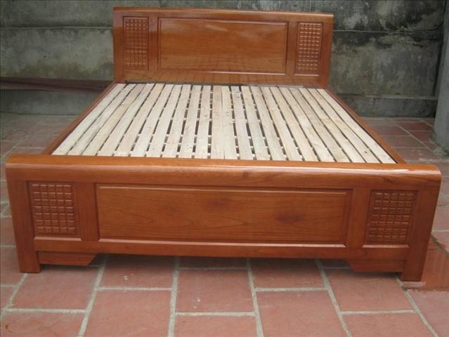 Giường Gỗ Xoan Ta (1m6*2m )